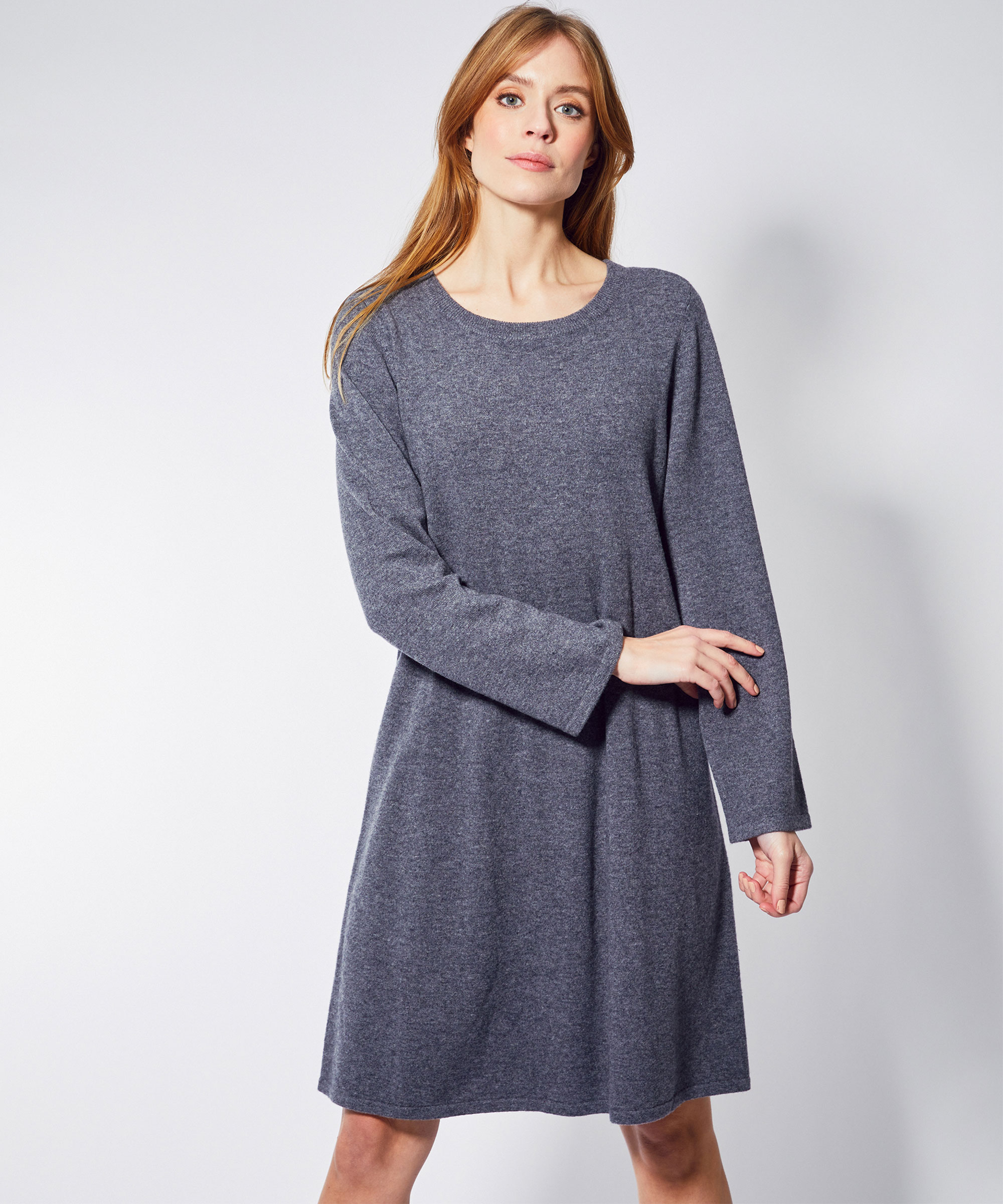 Anais Dress Grey