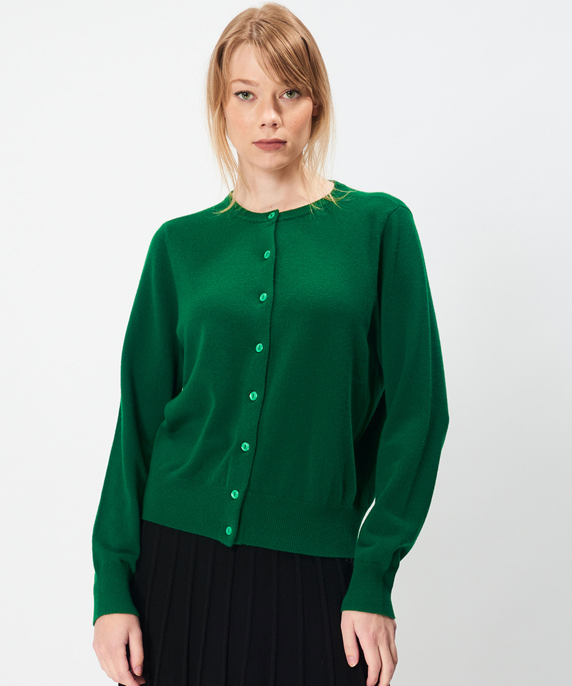 Cattis Cardigan Green