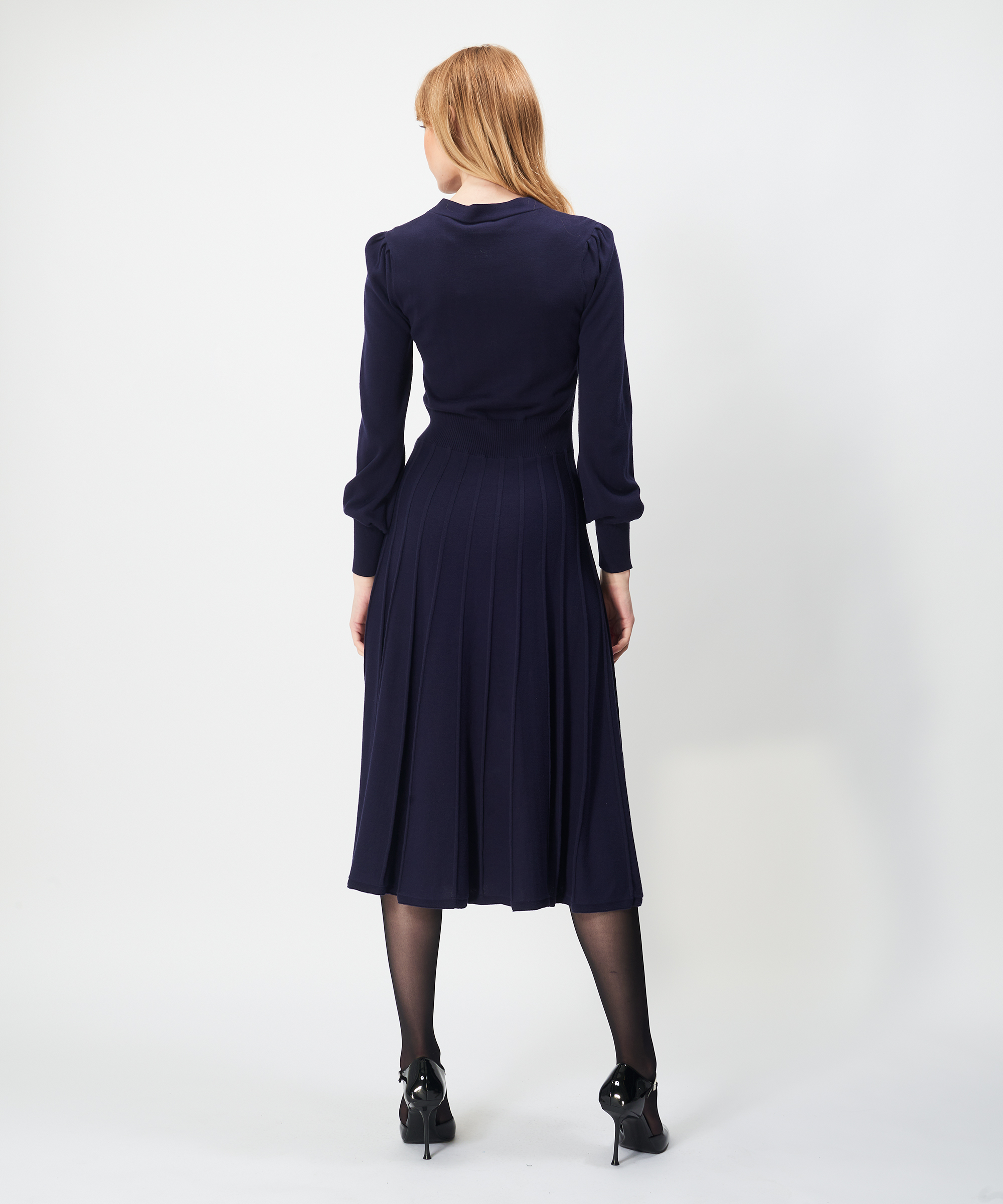 Valerie Dress Navy