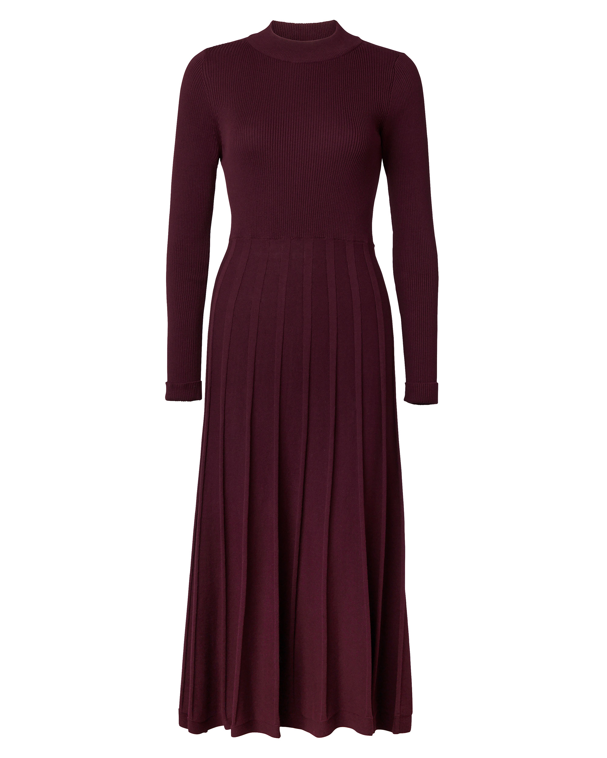 Joanne Dress Burgundy