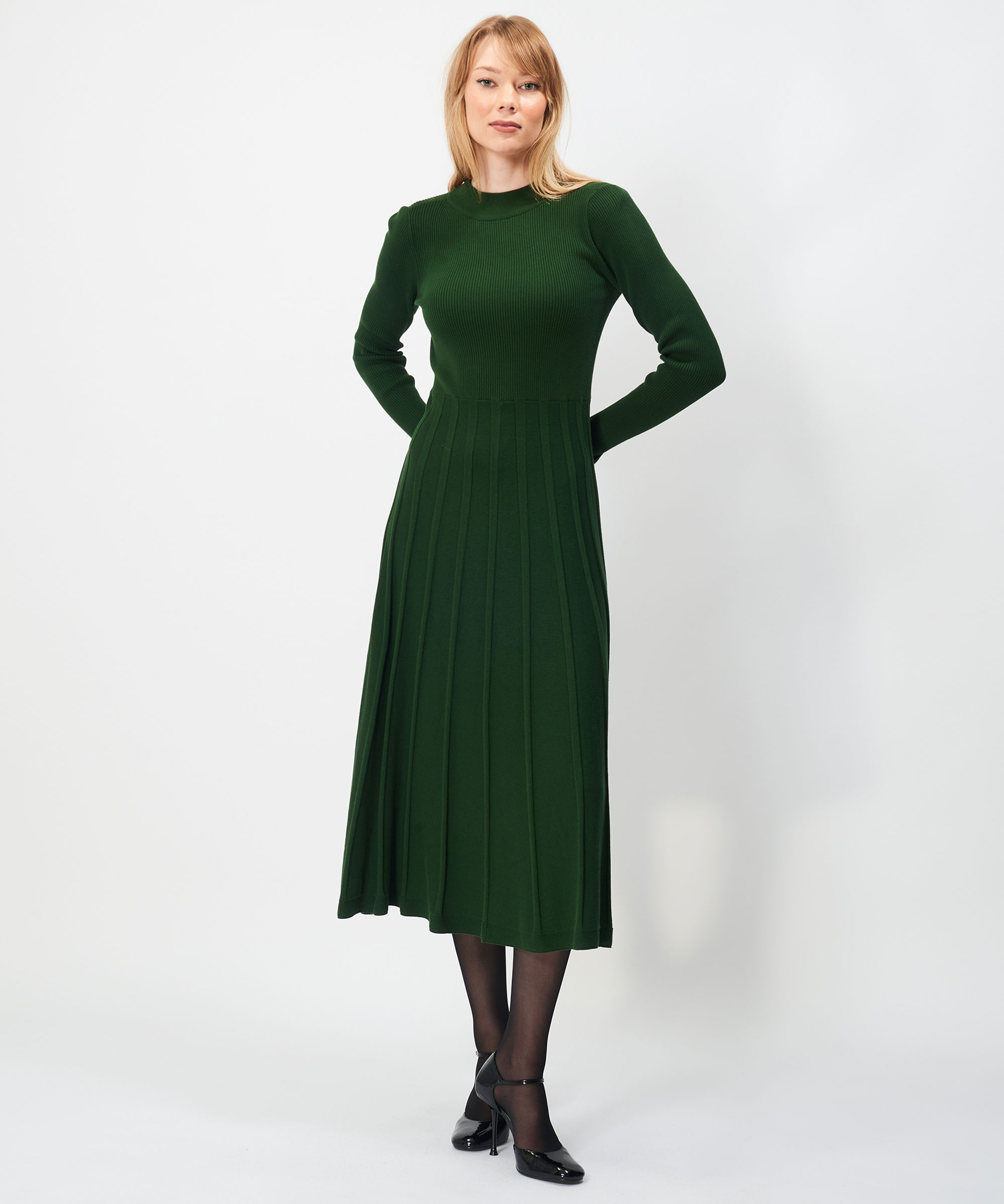 Joanne Dress DarkGreen