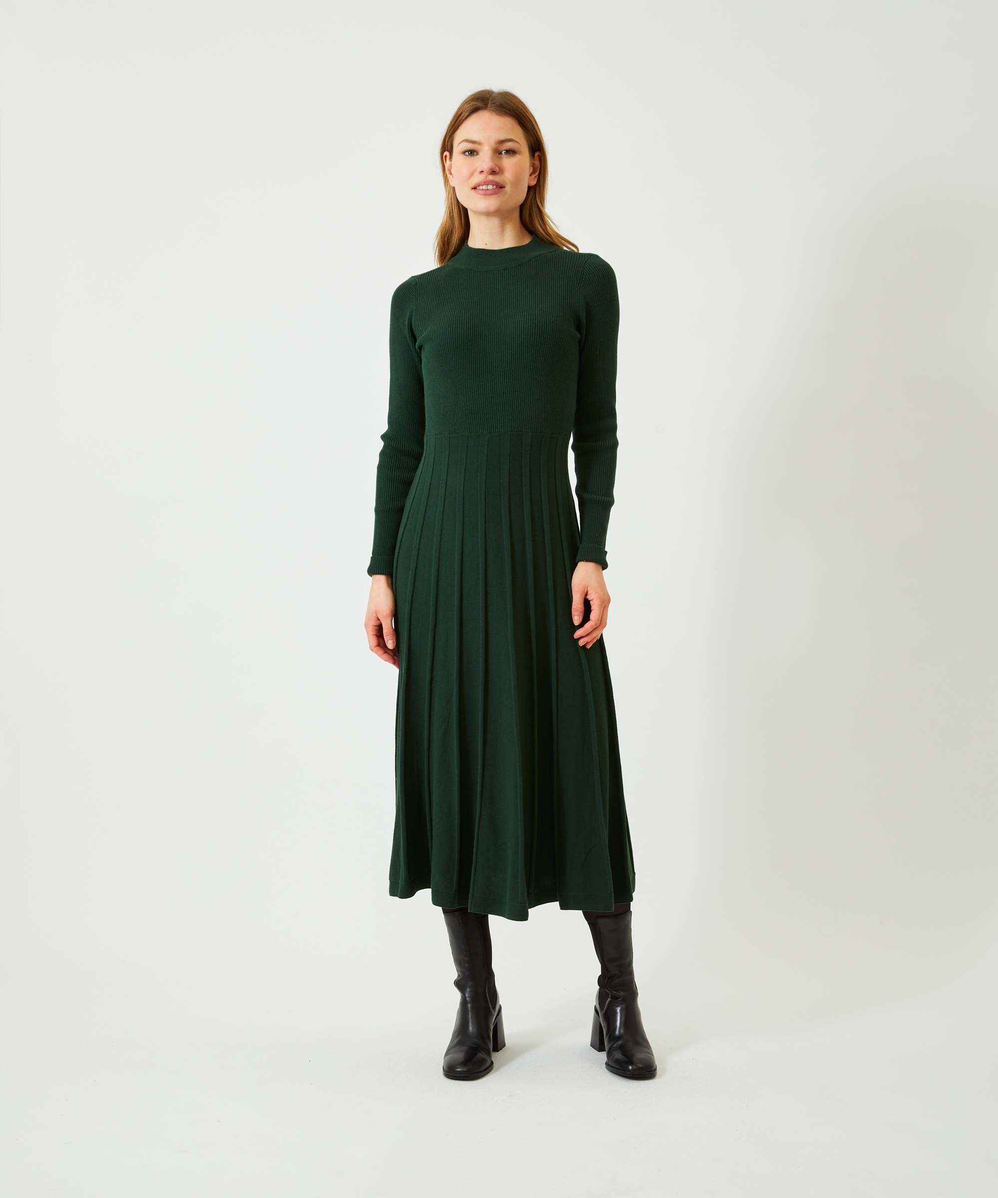 Joanne Dress DarkGreen