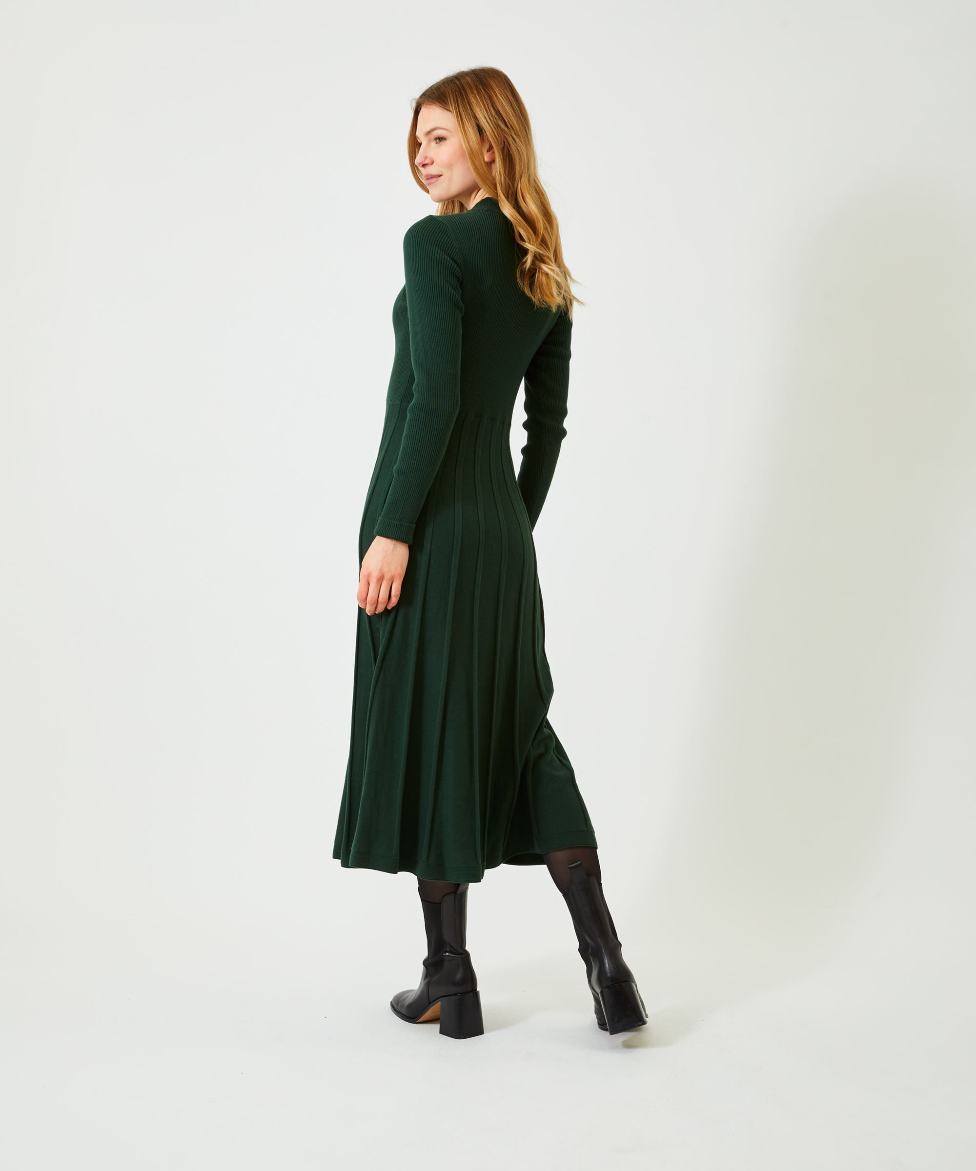 Joanne Dress DarkGreen