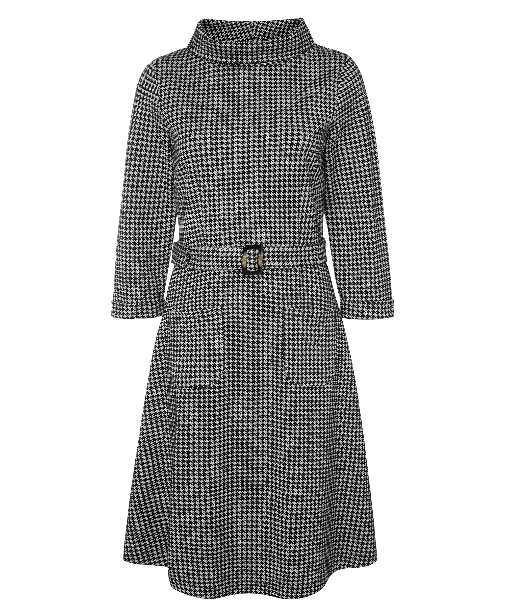 Kim Dress Houndstooth 