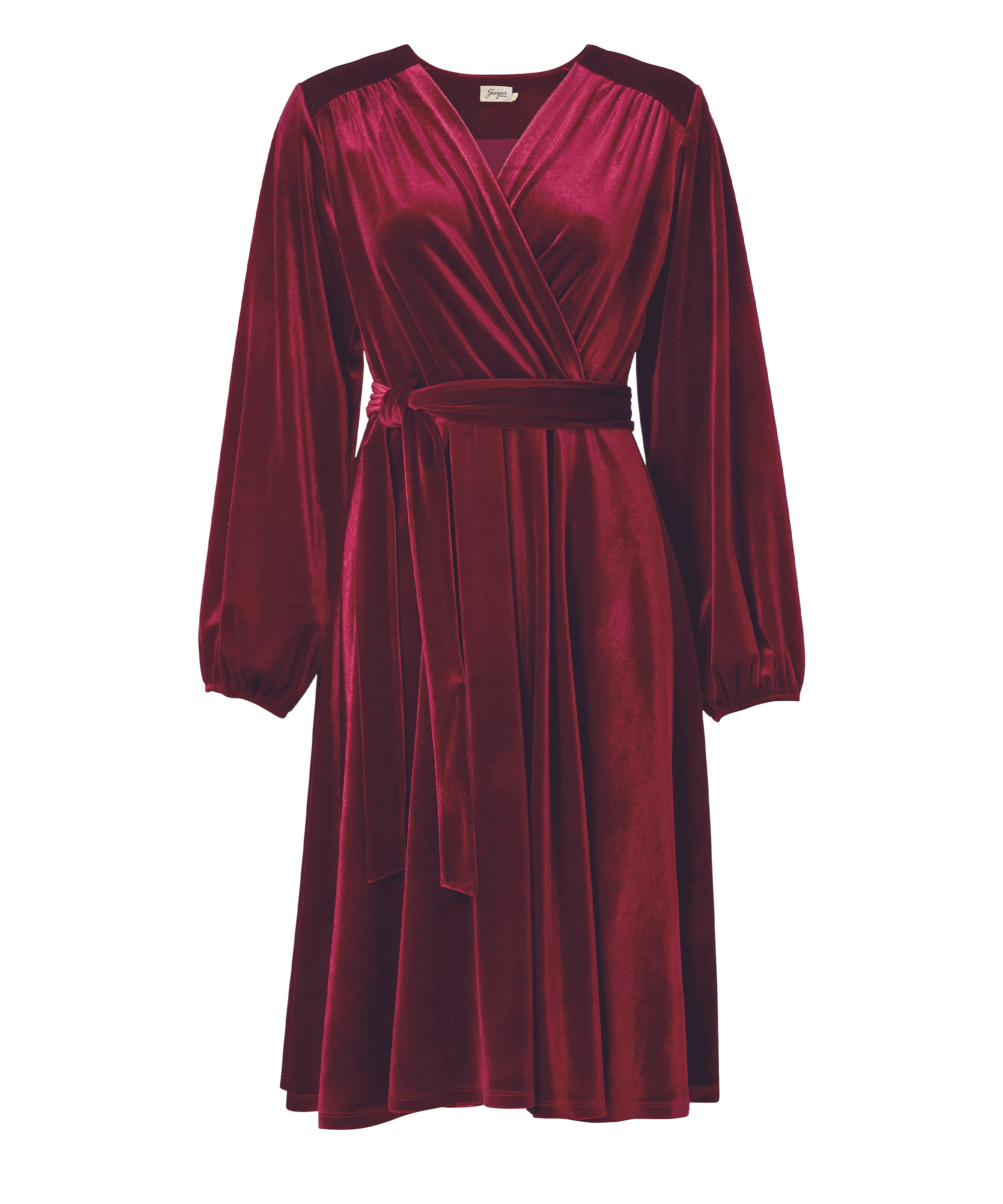 Milena Dress Burgundy