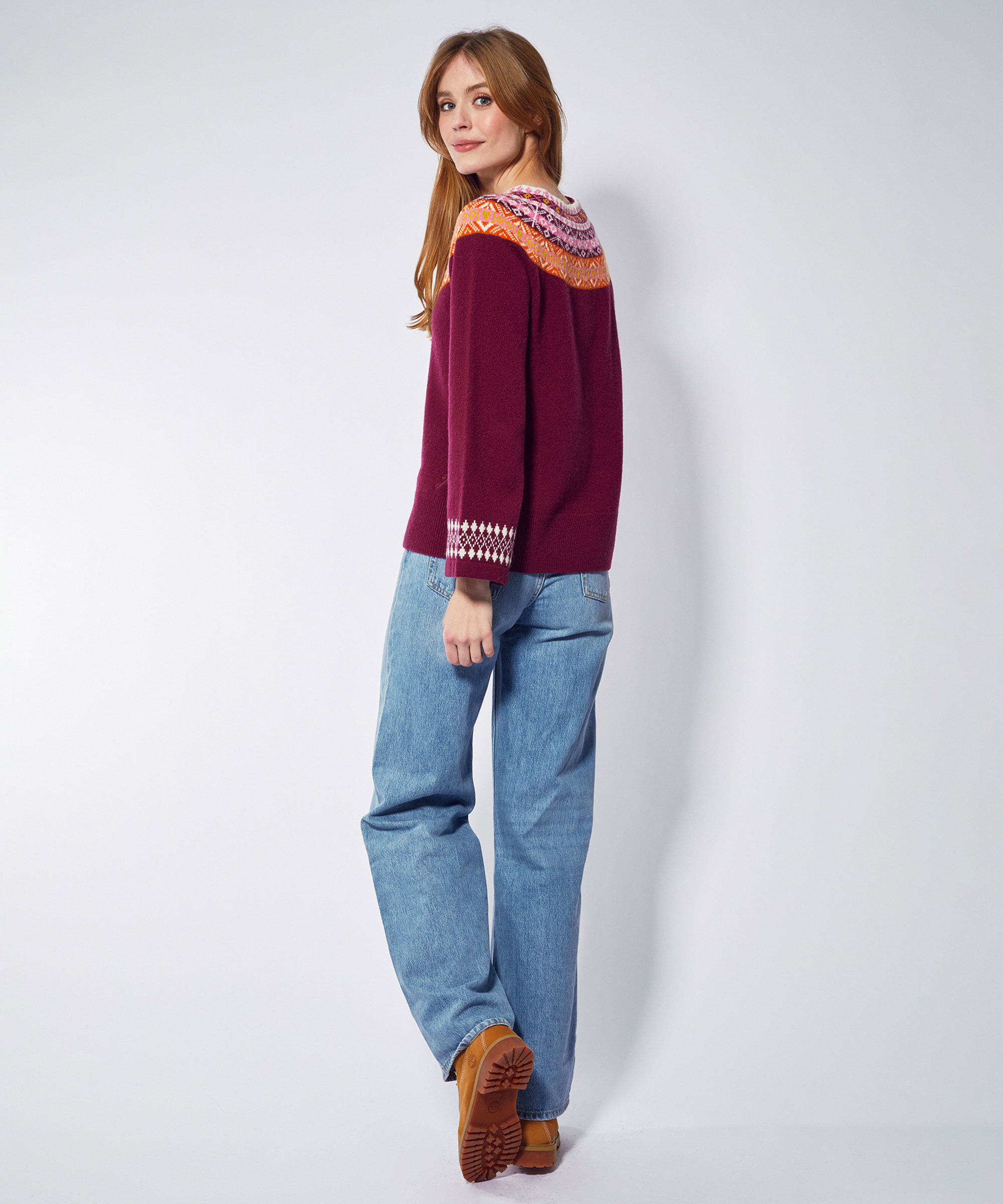 Vera Jumper Burgundy