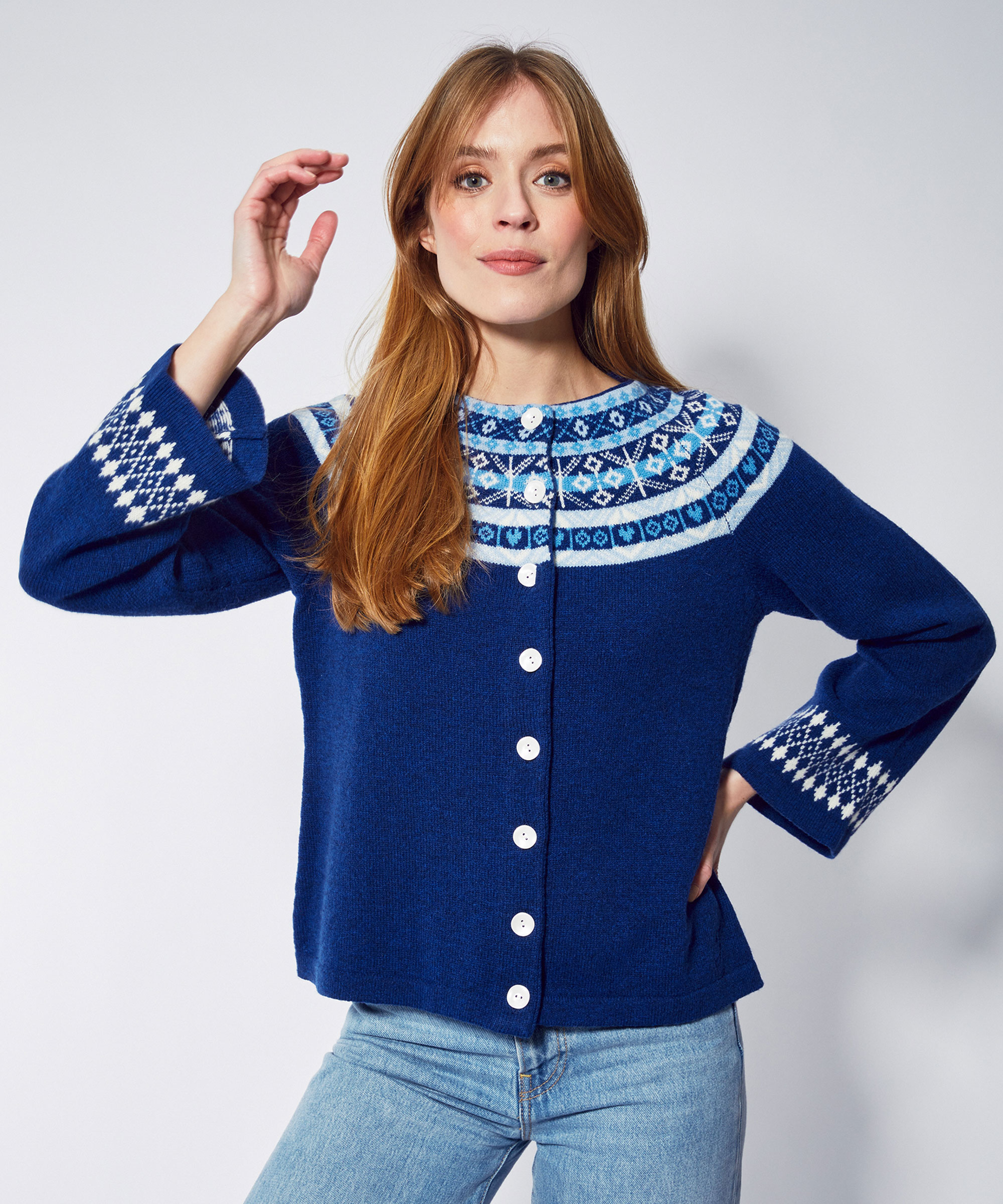 Vendela Cardigan Blue