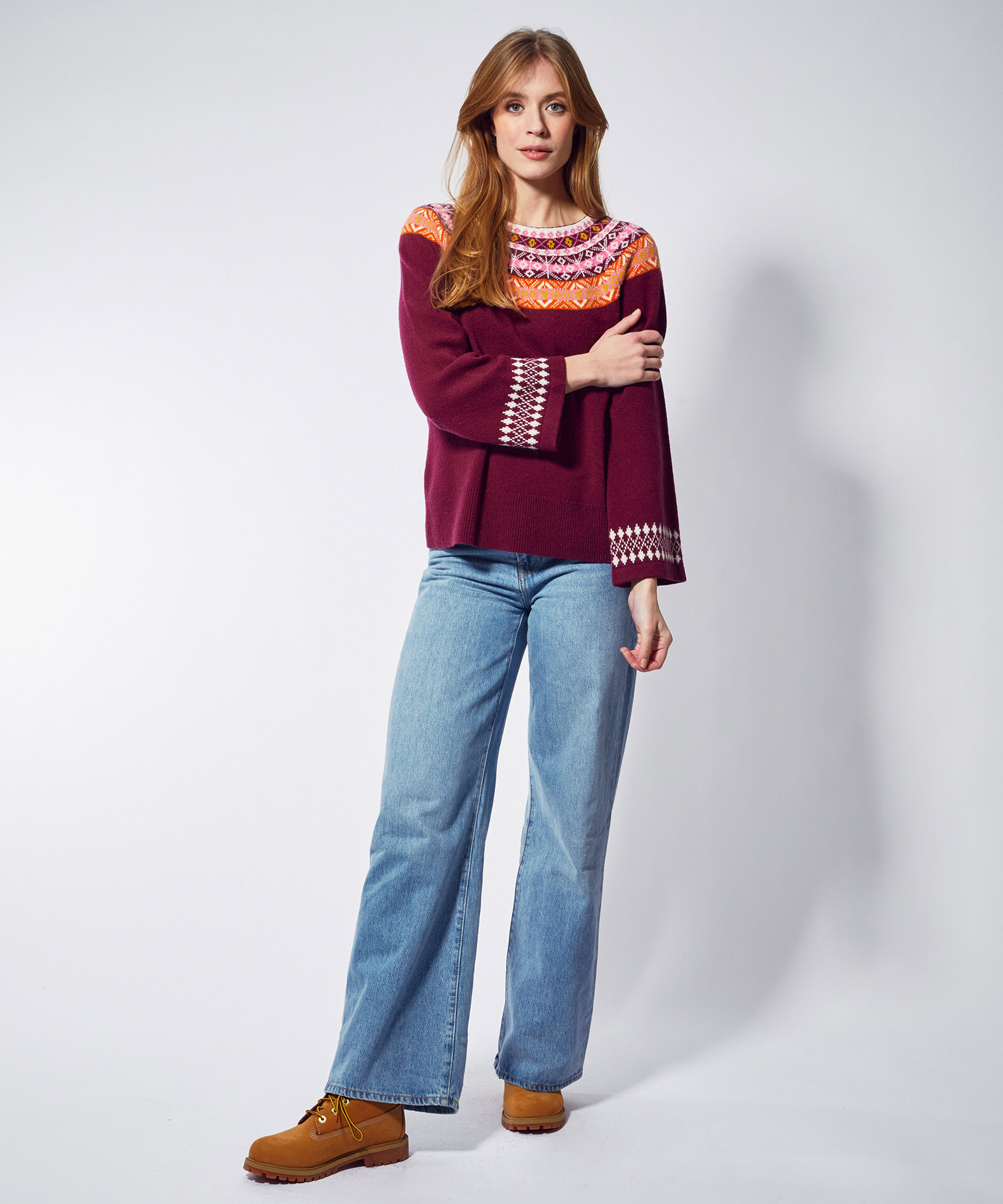 Vera Jumper Burgundy