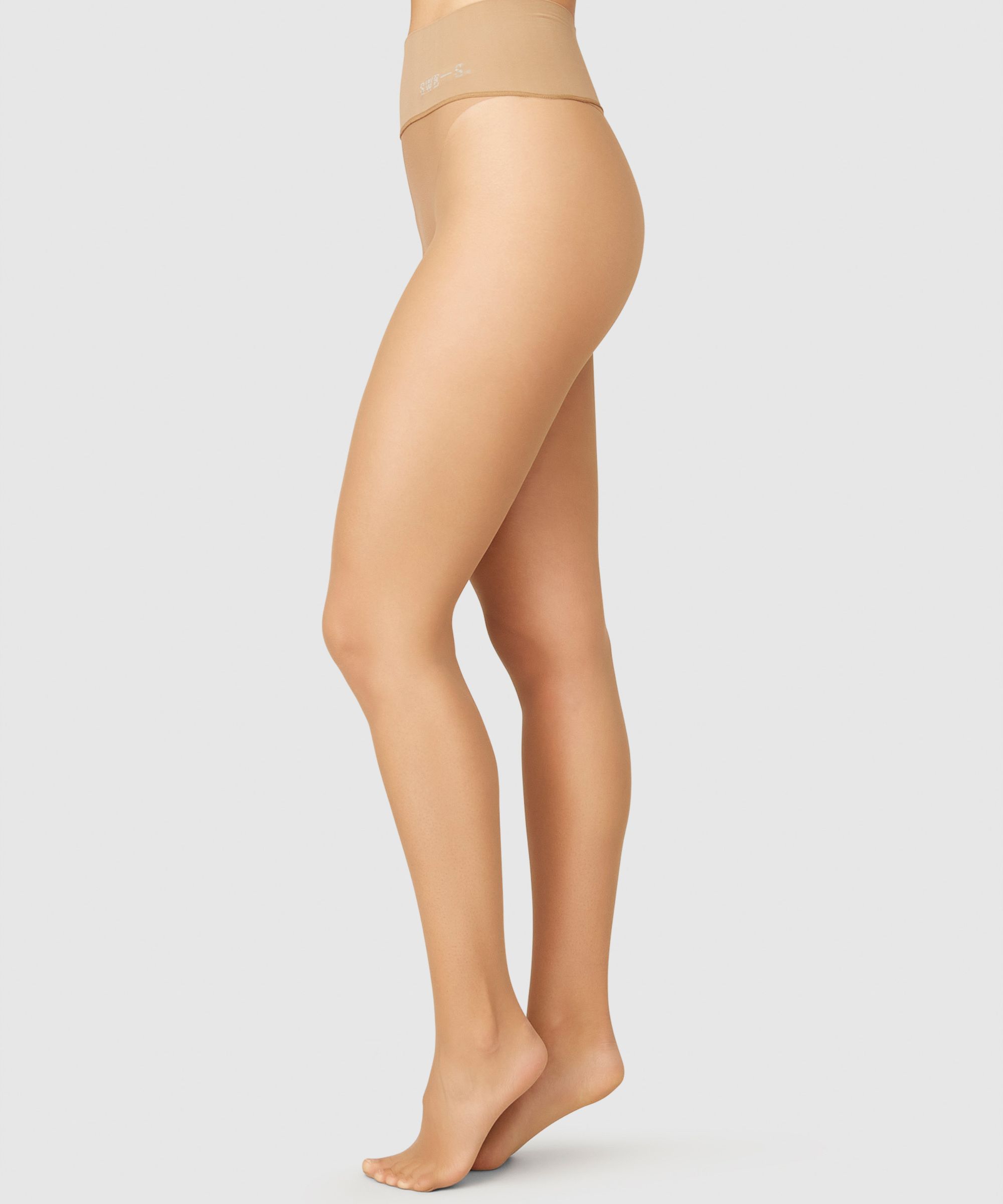 Beata Seamless Tights - Caramel 