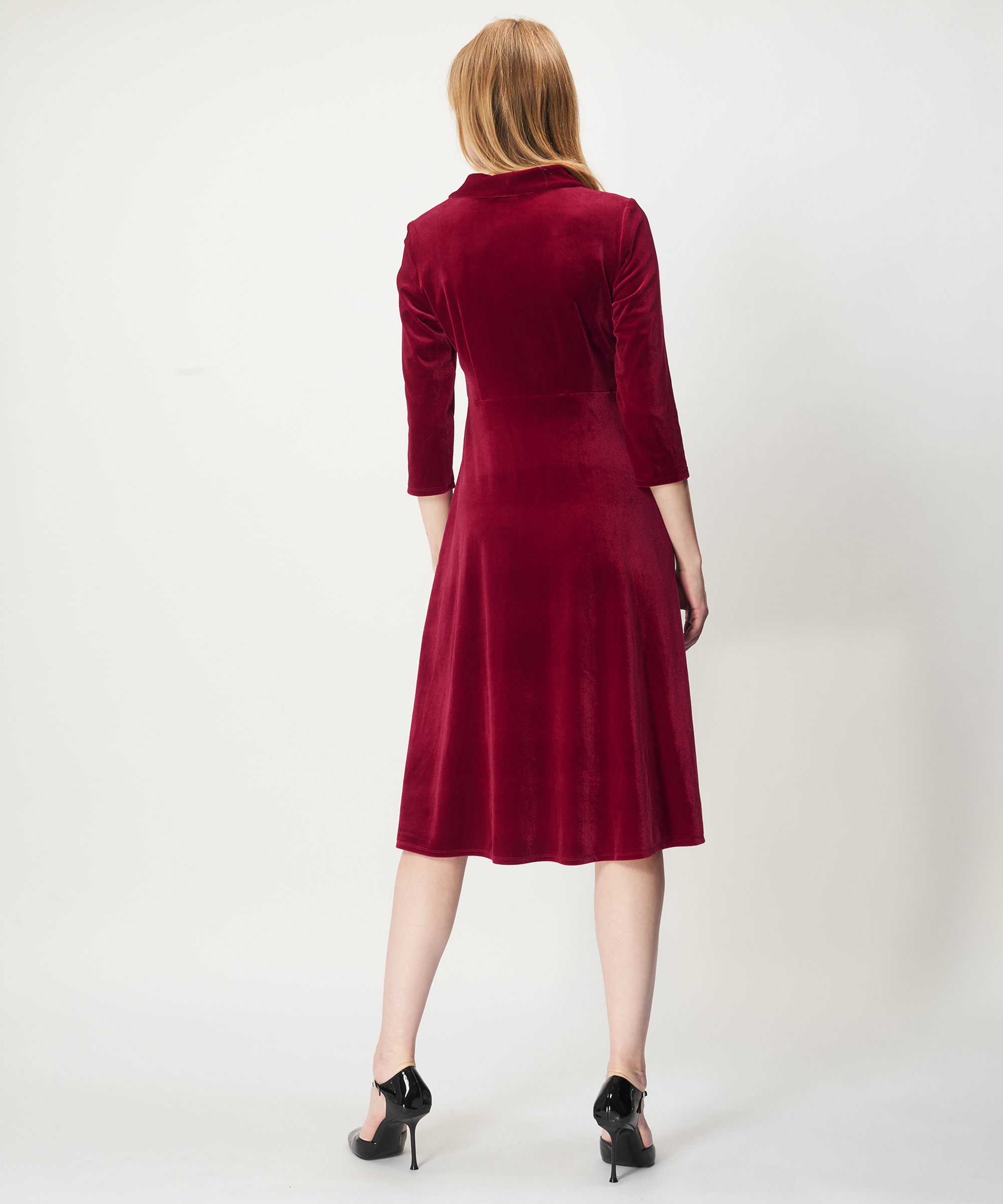 Dagny Dress Red